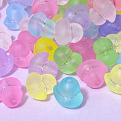 duck ducks duckling cute kawaii bead beads acrylic uk craft supplies shop store pretty pastel colours little small 15mm