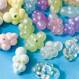 jumbo large big cloud clouds bead beads acrylic plastic resin beautiful craft supplies uk shop store crafts jewellery making supplies blue white iridescent ab shimmer pretty pink lilac purple translucent clear green shiny