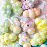 jumbo large big cloud clouds bead beads acrylic plastic resin beautiful craft supplies uk shop store crafts jewellery making supplies blue white iridescent ab shimmer pretty pink lilac purple translucent clear green shiny pearl pearly