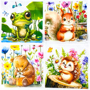 LARGE KAWAII ANIMALS CELLOPHANE BAGS 10cm