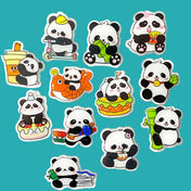 panda pandas cute kawaii acrylic plastic pin badge brooch pins brooches uk gift gifts stocking fillers fun kids children childrens food drink playing large big