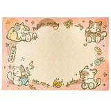 sticky memo memos pad note notepad uk cute kawaii cat cats kitten kittens colourful large big stationery shop store lilac pink green beige buff cream jumbo planner addict