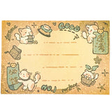 sticky memo memos pad note notepad uk cute kawaii cat cats kitten kittens colourful large big stationery shop store lilac pink green beige buff cream jumbo planner addict