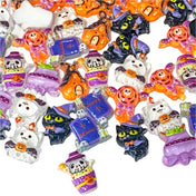 SMALL HALLOWEEN Acrylic Flatbacks x10  10mm-12mm