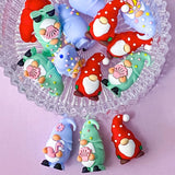 jumbo 3d chunky big large silicone bead beads uk cute kawaii craft supplies shop store jewellery making beaded pens build make your own red christmas gnome gnomes mint green pretty summer shell design pale light blue flamingo flamingos 34mm