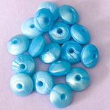 silicone spacer spacers bead beads abacus disc disk flat flattened 12mm 7mm thin bead beads uk cute kawaii craft supplies shop store pink white blue grey gold golden pretty jewellery supplies making beaded pen pens gift gifts pearl pearly pearlescent metallic 