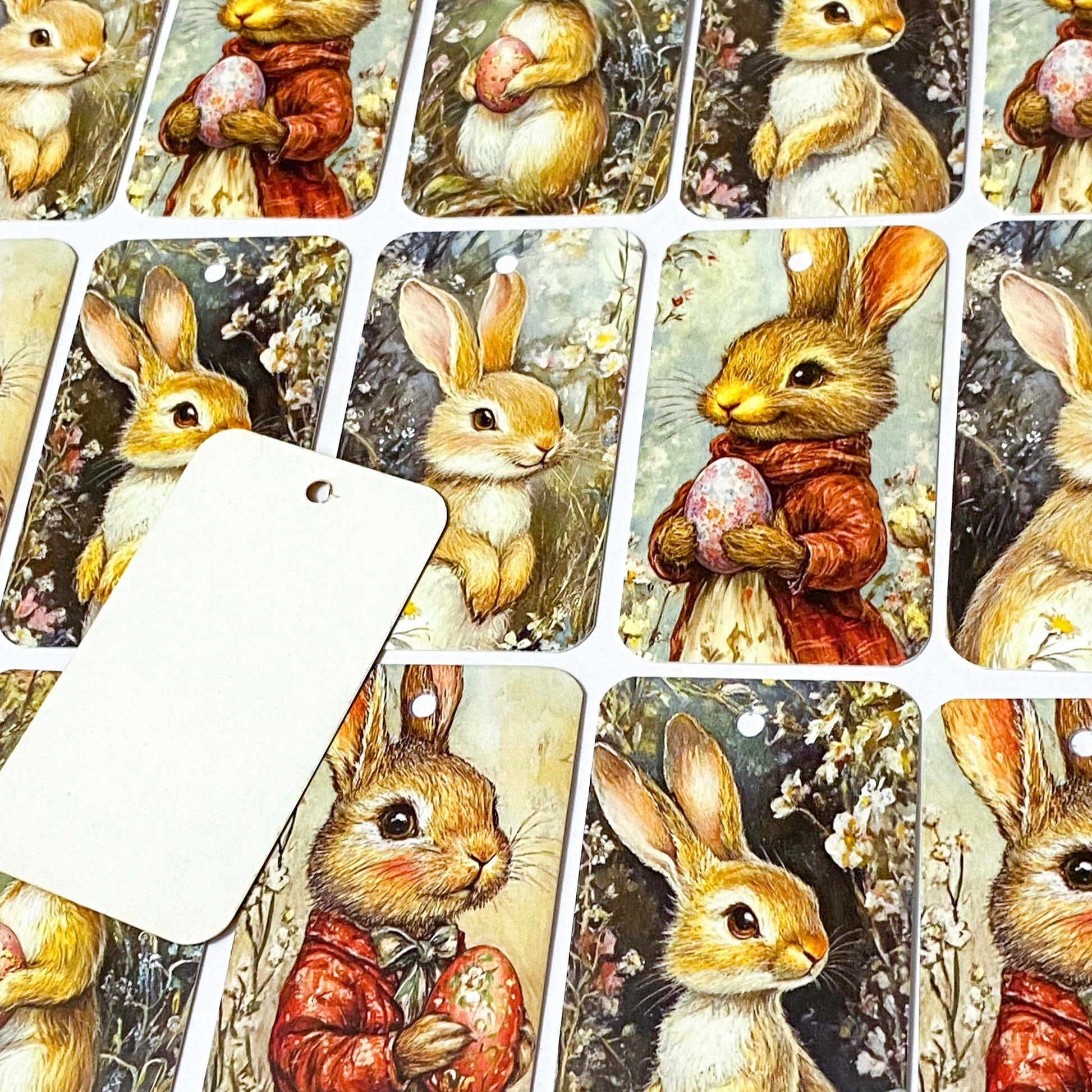 easter spring bunny bunnies rabbit rabbits egg eggs card cardboard gift tag tags uk cute kawaii stationery gift packing packaging blank shop store beatrix potter