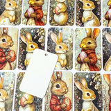 easter spring bunny bunnies rabbit rabbits egg eggs card cardboard gift tag tags uk cute kawaii stationery gift packing packaging blank shop store beatrix potter