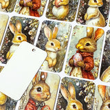 easter spring bunny bunnies rabbit rabbits egg eggs card cardboard gift tag tags uk cute kawaii stationery gift packing packaging blank shop store beatrix potter