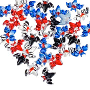 colourful bat bats acrylic flatback flat back backs fb fbs embellishments uk cute kawaii 10mm craft supplies shop store red black blue clear white small mini little halloween crafts
