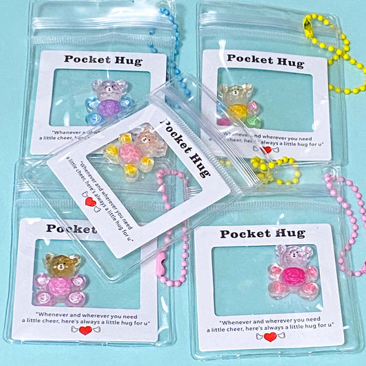 teddy bear bears hug hugs kindness gift gifts pocket friendship present anxiety stress uk cute kawaii gift gifts shop store stationery present little mini resin fun kids 