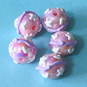 lustre pink lilac jumbo very large big chunky bead beads heart hearts star stars uk cute kawaii craft supplies shop store pretty beaded pens pen jewellery making iridescent lustre ab 18mm