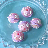 lustre pink lilac jumbo very large big chunky bead beads heart hearts star stars uk cute kawaii craft supplies shop store pretty beaded pens pen jewellery making iridescent lustre ab 18mm