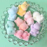 flocked hippo hippos wild animal animals fuzzy furry soft charm charms pendant large pendants 30mm 32mm 33mm uk cute kawaii craft supplies shop store pink peach yellow white blue mint green lilac