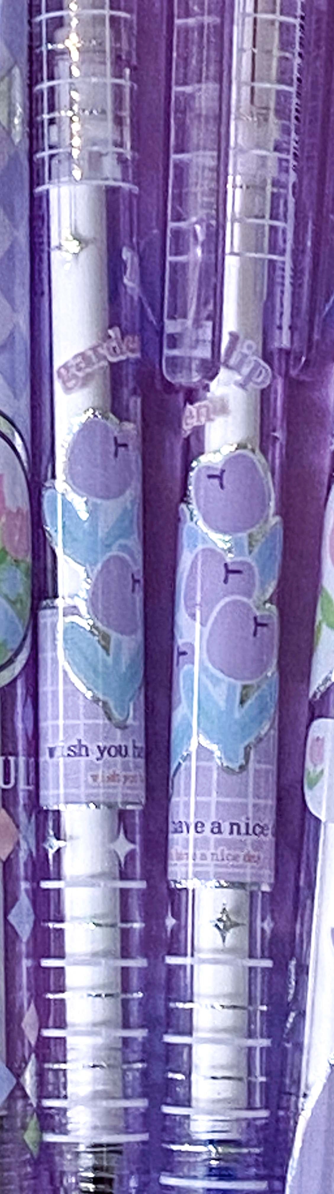 Special Price! TULIP GARDEN Erasable Fine Line Pen -Blue Ink