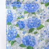 blue hydrangeas hydrangea floral flower flowers tissue paper sheet sheets pack fine pretty decorative gift wrap wrapping packaging supplies shop store uk cute kawaii stationery
