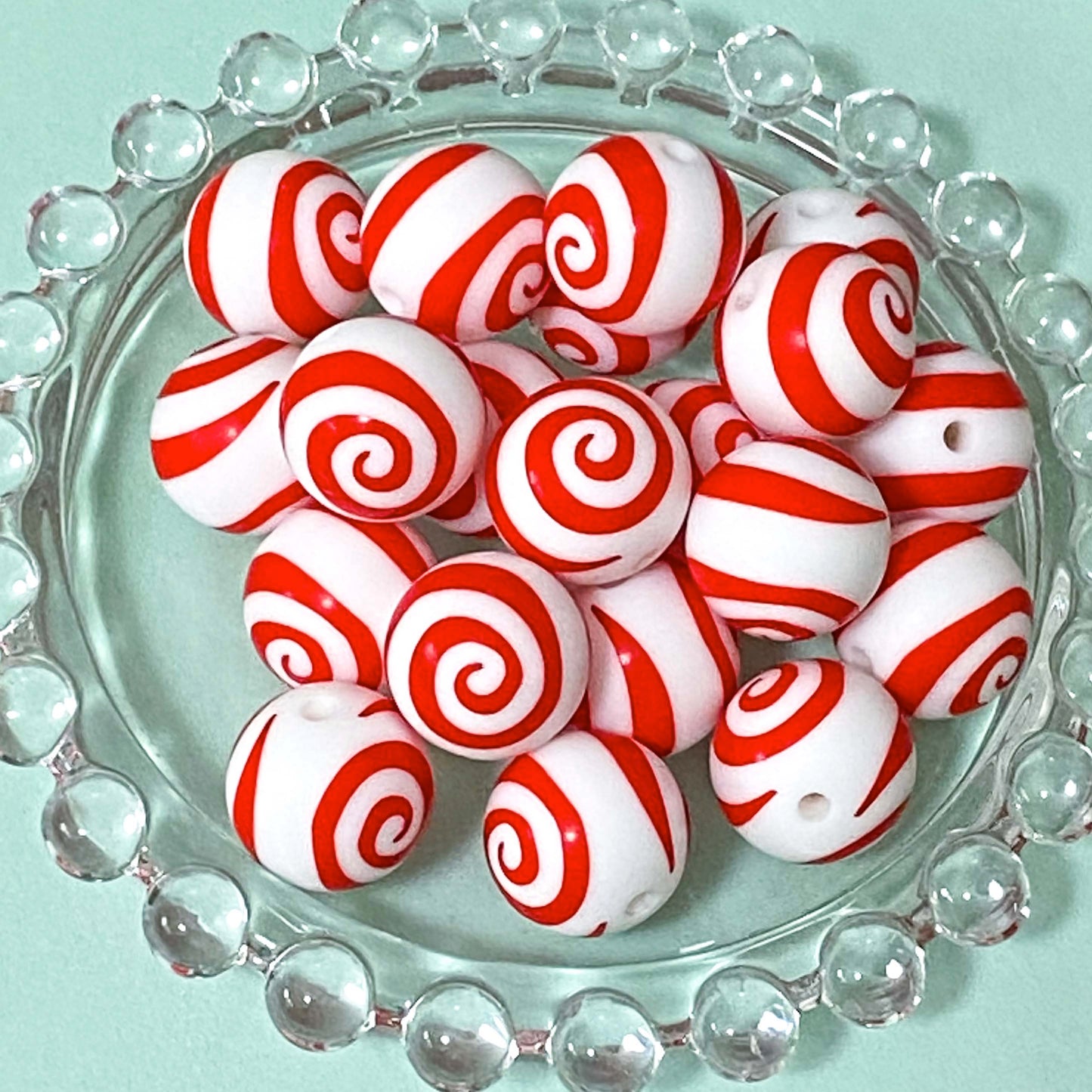 make your own silicone beaded pen pens Christmas festive santa claus father red green white bead beads pvc jumbo large topper mug of cocoa uk cute kawaii crafts craft supplies shop store stationery gift gifts swirly pattern large 15mm 30mm 32mm big red pen base blank glitter ombre round
