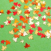 autumn leaves leaf fallen brown orange gold red yellow sequin sequins pack pretty embellishments uk cute kawaii embellishment embellishments pack shop store craft supplies