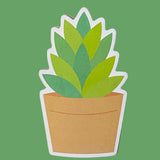 cacti cactus plant plants succulent pot pots memo memos pad sticky note notes sheet cute kawaii stationery uk gift gifts stocking filler fillers green 