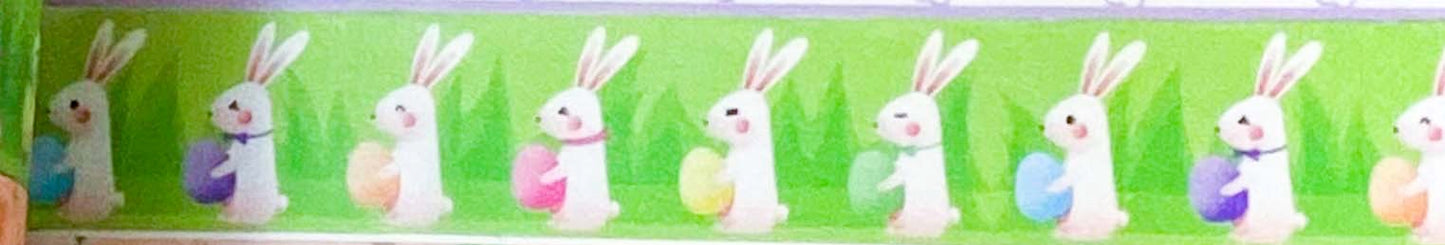 EASTER & SPRING Washi Tape 5m Roll 12 Designs