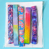 Limited ELASTIC RIBBONS BUNDLE- 💜ORNATE PATTERNS💜  8 yards
