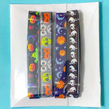 Limited ELASTIC RIBBONS BUNDLE- 🎃 HALLOWEEN (B)🎃 7 Yards