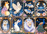 MIDNIGHT STORYBOOK Illustrated ART CARD COLLECTION- Mythical or Woodland (8 Cards)