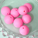TROPICAL FLAMINGO Themed SILICONE BEADS