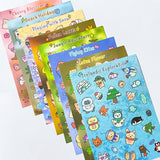 THE SEASONS- Matte Sticker Sheet of Kawaii Fun!