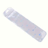 display bag bags cello long pen storage packaging supplies uk cute kawaii shop store pink lilac blue mint green stationery craft supplies big self seal resealable holo holographic pattern patterned heart heart black silver gold rose textured white pearlescent