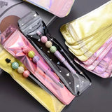 RE-SEALABLE HOLO LONG DISPLAY BAG- Pen Packaging Self Seal 13 Options!