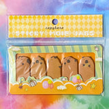 sticky memo memos index tab tabs set cute kawaii animal animals uk stationery gift gifts shop store fun pretty present ideas panda pandas dog puppy puppies dogs kitten cat cats kittens capybara capybaras fish ocean life parrot bird birds parrots