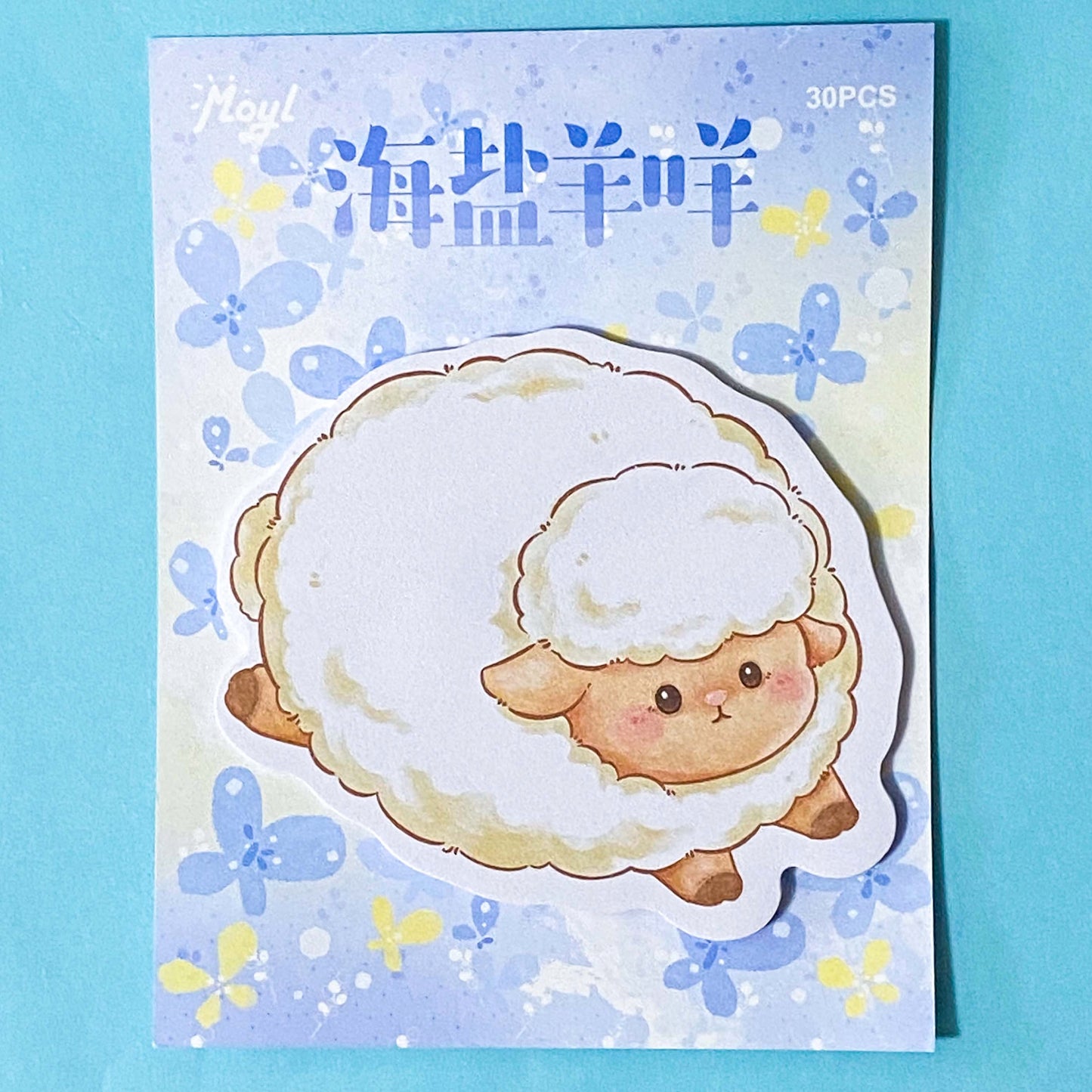 Large ANIMAL STICKY NOTES 30 Sheets- PANDA, TEDDY, SEAL, BIRD, CAT, PENGUIN, DOG, SHEEP MEMO