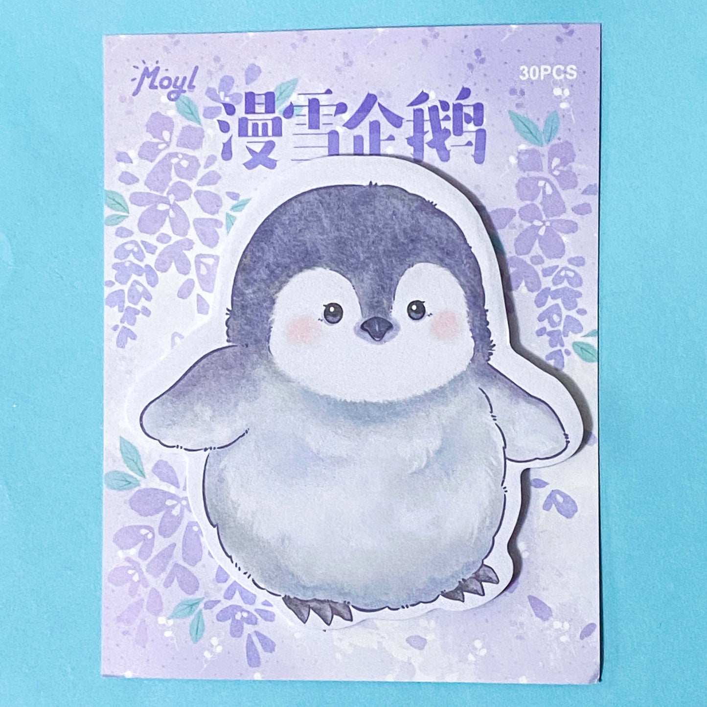 Large ANIMAL STICKY NOTES 30 Sheets- PANDA, TEDDY, SEAL, BIRD, CAT, PENGUIN, DOG, SHEEP MEMO
