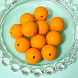 autumn silicone jumbo very large big beads bead uk cute kawaii craft supplies shop store orange yellow mustard leaf leaves print pattern patterned grey white mustard round 15mm 31mm beaded pen pens jewellery making  gold metallic