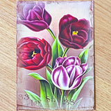 seed seeds catalogue vintage retro victorian old nostalgic flower flowers floral postcard postcards card cards greetings birthday happy uk cute kawaii pretty pink purple individual stationery shop store envelopes stickers seal seals tulip tulips hyacinth hyacinths rose roses