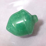 GEMSTONE ACORN Figurine Stone Carved Stone 21mm