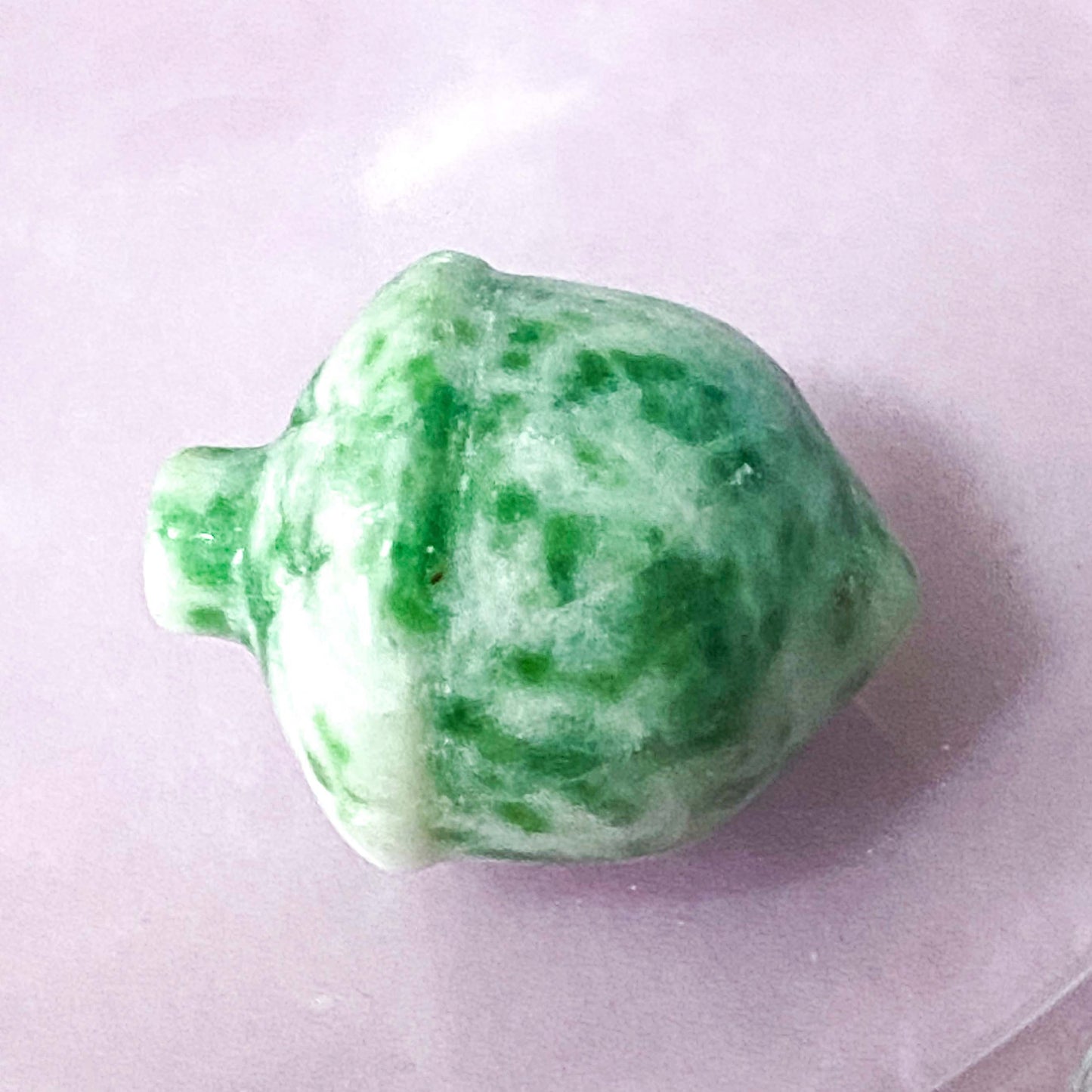 GEMSTONE ACORN Figurine Stone Carved Stone 21mm