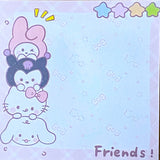 japanese character characters animal animals kawaii cute memo memos sticky not e notes pad square mini 20 pages uk stationery shop store pompompurin sanrio dog bunny rabbit puppy cat kitty hello note pochacho tuxedo sam kuromi my melody kerropi keroppi cinnamoroll