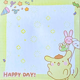 japanese character characters animal animals kawaii cute memo memos sticky not e notes pad square mini 20 pages uk stationery shop store pompompurin sanrio dog bunny rabbit puppy cat kitty hello note pochacho tuxedo sam kuromi my melody kerropi keroppi cinnamoroll