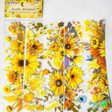 BEAUTIFUL BORDERS Holo Foil Clear Plastic Stickers Pack of 15