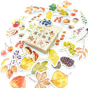 Woodland Harvest Sticker Flakes Mini Box of 46