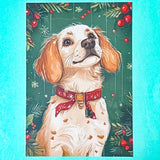 cute kawaii postcard postcards post card cards uk individual animal animals stationery shop store uk polar bear bears hedgehog hedgehogs fox foxes rabbit rabbits bunny bunnies hare hares cat cats kitten owl owls bird birds puppy dog dogs colourful red and green festive christmas foliage holly berries woodland snow snowflakes