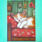 cute kawaii postcard postcards post card cards uk individual animal animals stationery shop store uk polar bear bears hedgehog hedgehogs fox foxes rabbit rabbits bunny bunnies hare hares cat cats kitten owl owls bird birds puppy dog dogs colourful red and green festive christmas foliage holly berries woodland snow snowflakes