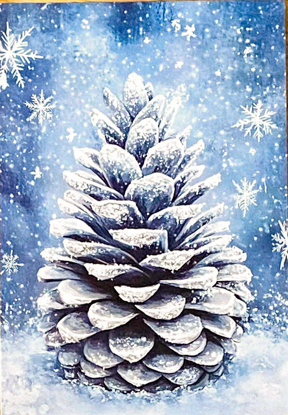 christmas snow snowy postcard postcards post card cards uk cute kawaii festive stationery turquoise  blue midnight sky stars teddy bear snowglobe snow globe polar angel snowman present stocking pretty deep bird woodland tree aqua