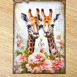 romantic valentines day love hearts flower flowers floral postcard animal animals cute kawaii vintage retro sepia cards post card uk stationery cat dog hedgehog puppy kitten giraffe tiger koala owl bear elephant mouse rabbit squirrel pretty