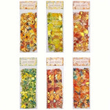 BEAUTIFUL BORDERS Holo Foil Clear Plastic Stickers Pack of 15