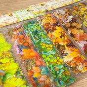 BEAUTIFUL BORDERS Holo Foil Clear Plastic Stickers Pack of 15