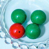 Extra Large Acrylic Beads 20mm Christmas Colours & PEN BLANKS