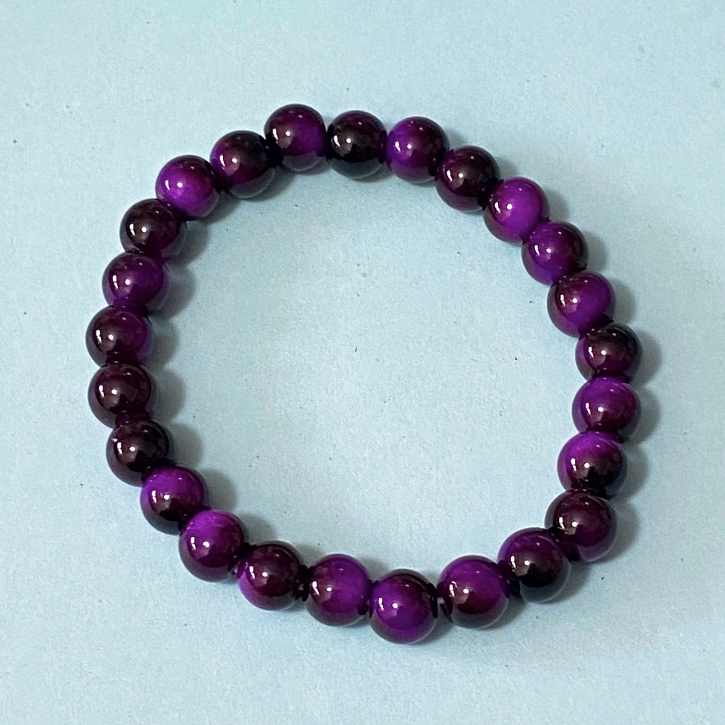 ADULTS Gemstone Beaded BRACELET Stretch Jewellery